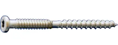 Daggerz DKCSTSS1030 - 10 x 3" Star Button Composite Deck Screws 305SS 1000ct