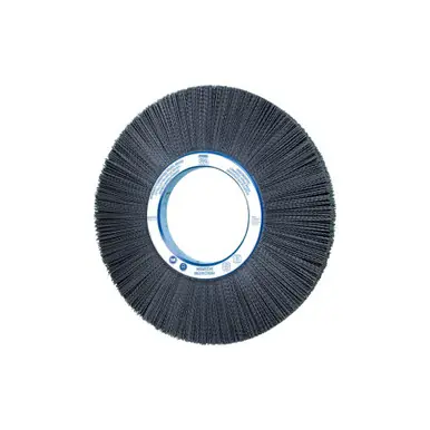 PFERD 83770 14" M-BRAD Composite Whl. Brush, 5-1/4" AH Crimped Filament, .040 SiC 120 Grit, 3-3/4"