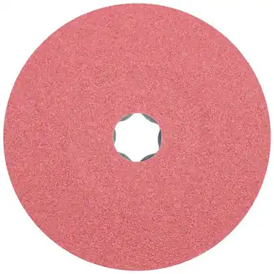 PFERD 40708 COMBICLICK Fiber Disc, 5" Dia. Ceramic Oxide CO, 80 Grit, Upgrade (25pk)