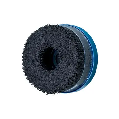 PFERD 84238 4" M-BRAD Disc Brush - HD Round Filament, .022 Ceramic Ox. 120 Grit