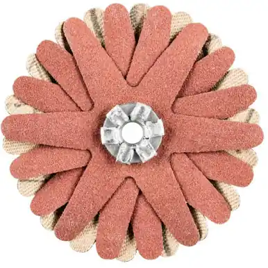 PFERD 44019 2" POLISTAR-TUBE A/0 320 Grit 4mm Bore, 6 Star Layers (10pk)
