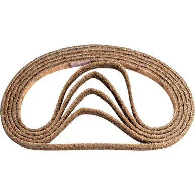 PFERD 43559 - 1/2" x 24" POLIVLIES Surface Cond. Belt Aluminum Oxide - Coarse Grade (10pk)