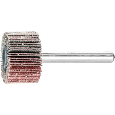 PFERD 45301 1" x 5/8" Quick Change Flap Wheel 1/4-20 Thread, Aluminum Oxide, 80 Grit (10pk)