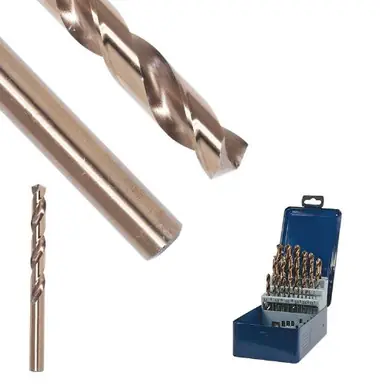 WALTER 01D560 - 6.00 mm SST+ 135° Cobalt Jobber Drill Bit, 93 mm OAL (10pk)