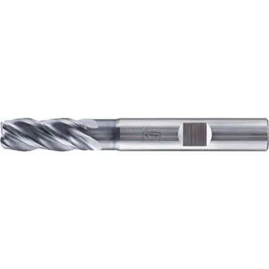 PFERD 23000158 - 1mm Radiused End Mill, 4 flutes, 8mm Dia, 19mm APMX, 63mm OAL, Weldon shank, U