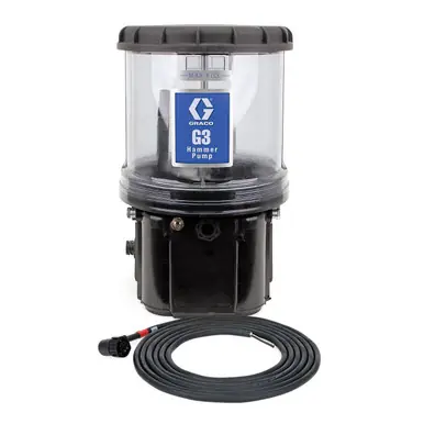 GRACO 96G278 - G3 Standard Hammer/Chisel Paste Lubrication Pump, 24 VDC, 4L, Oil Float, CPC