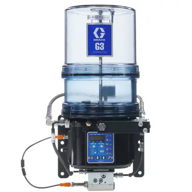 GRACO 2002241 - G3 Max Dual-Line Automatic Lube Pump, 24 VDC, 8L, Grease