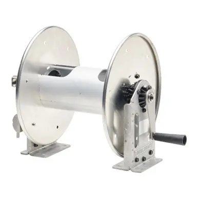 Reelcraft C23012-H-310 - 5/8" x 150‘ Versatile Aluminum Spray Reel, 4500 psi