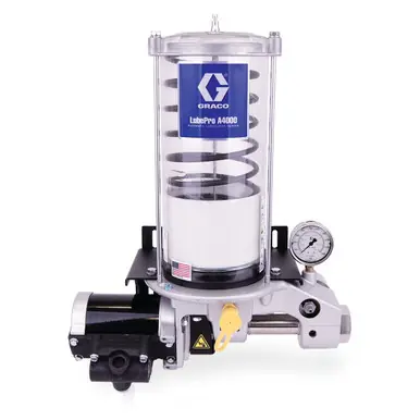 GRACO 17U217 - LubePro A4000 Reciprocating Grease Pump, 40 1, 12 lb, Low Level, 4000 PSI