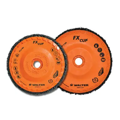WALTER 07X450 - 4-1/2" FX Cup Conditioning Disc - Coarse (5pk)
