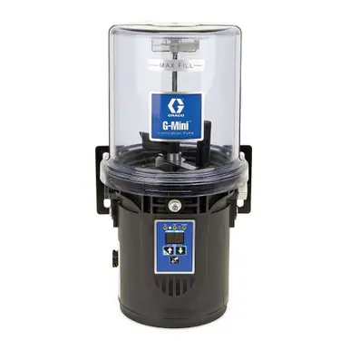 GRACO 25R833 - G-Mini Grease Lubrication Pump w/ Controller, 24 VDC, 2 L