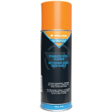 WALTER 53G412 - STAINLESS Steel Cleaner 16.9 oz (500 mL) (12pk)