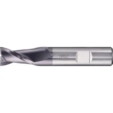 PFERD 23000130 - Square End Mill, 2 flutes 16mm Dia, 26mm APMX, 92mm OAL, Weldon shank, Univers
