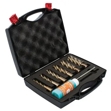 WALTER 05A992 - 9/16"; 11/16"; 13/16"; 15/16"; 1"; 1-1/16" x 2" SST Annular Cutter Weldon Shank
