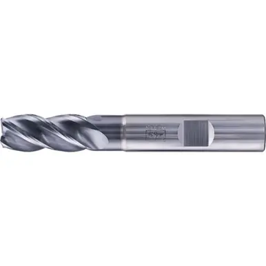 PFERD 23000166 - 1mm Radiused End Mill, 4 flutes, 12mm Dia, 26mm APMX, 83mm OAL, Weldon shank