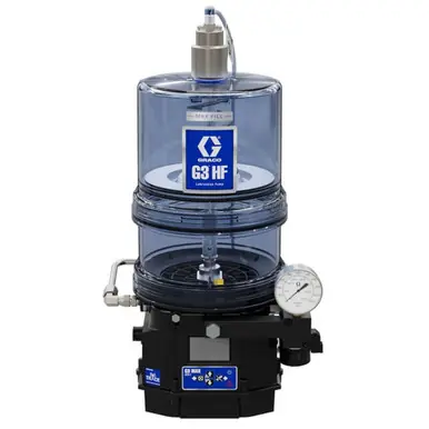 GRACO 96G637 - G3 Max HF Cellular Grease Lube Pump, 24 VDC, 8L, FP, AFSO, Level Sensor