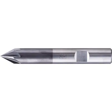 PFERD 23000119 - Deburring End Mill, 6 flutes, 60°, 12mm Dia, 10.4mm APMX, 83mm OAL, Weldon sha