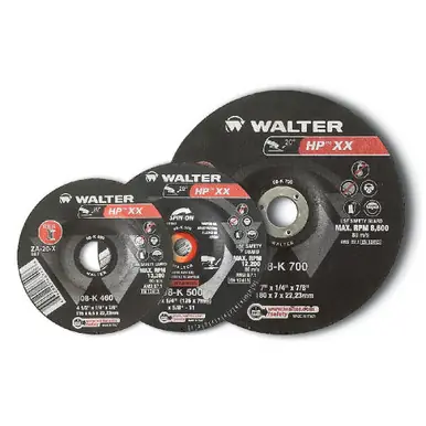 WALTER 08K901 - 9" x 1/4" HP XX Grinding Wheel Type 28 (25pk)