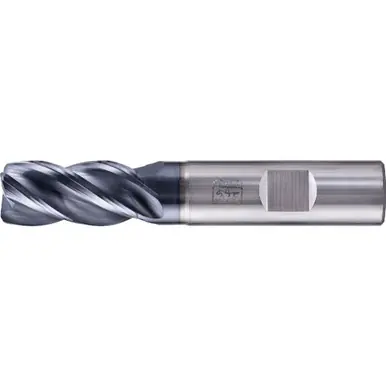 PFERD 23000170 - 1.5mm Radiused End Mill, 4 flutes, 16mm Dia, 32mm APMX, 92mm OAL, Weldon shank