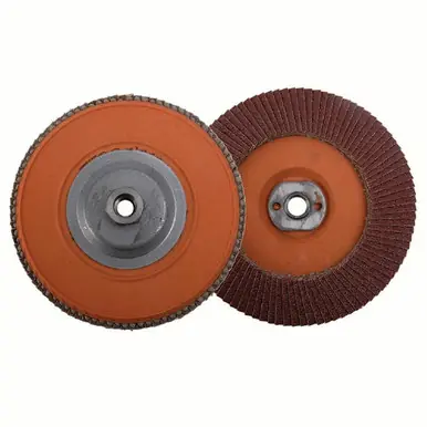 WALTER 15R709 - 7" x 5/8"-11 ENDURO-FLEX Flap Disc 40 Grit, Type 27 (10pk)