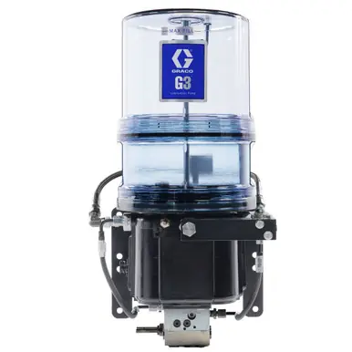GRACO 2002248 - G3 Standard Grease Pump for Dual-Line Lubrication Systems, 24 VDC, 8 Liter, External
