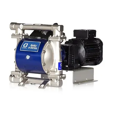 GRACO 651800 - Husky 1050 1" NPT SS Pump, Standard AC Motor, AL Center Section, SS Seats, PTFE Balls