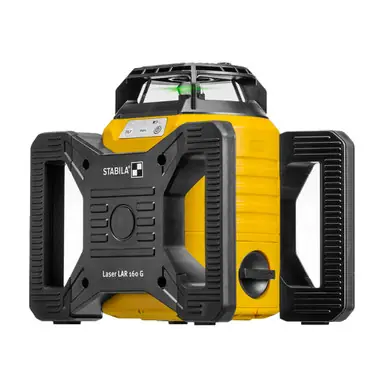 STABILA 04500TR - LAR160G Green Laser Set w/ Tripod & Grade Rod