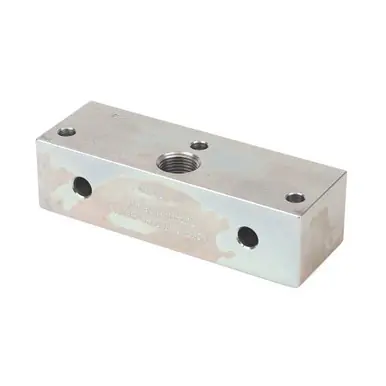 GRACO 15R994 Trabon MXP Divider Valve - Intermediate Base Plate - 3/4-16 SAE O-Ring Ports