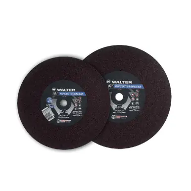 WALTER 10C143 - 14" x 1/8" x 1" RIPCUT Stationary Saw Cut-Off Wheel Type 1 (10pk)