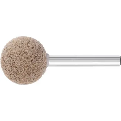 PFERD 47963 - Unitized Mounted Point, Ball Shape, A25, 6AF (MH), 1/4" Shank (10pk)