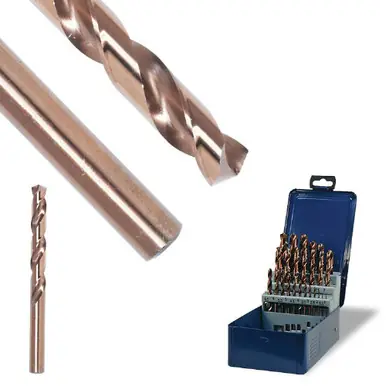WALTER 01B505 - 5 SST+ 135° Cobalt Jobber Drill Bit, 3-3/8" OAL (10pk)