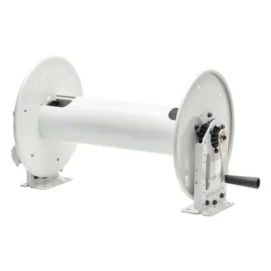 Reelcraft C23022 - 1/2" x 350‘ Versatile Aluminum Spray Reel, 3000 psi, Stainless Swivel