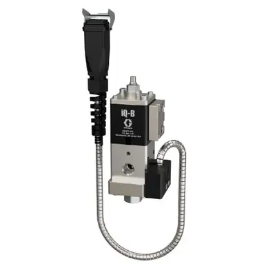 GRACO 2011767 - iQ Dispense Valve, Ball/Seat, Heated, NPT Tip , 0in (000mm) Nozzle, Remote Mount