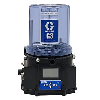 GRACO 96G551 - G3 Max Grease Lube Pump, 12 VDC, 8L, Low Level Switch