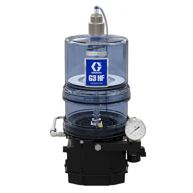 GRACO 96G413 - G3 Standard High Flow Grease Lubrication Pump w/ 8L Reservoir, Material Level