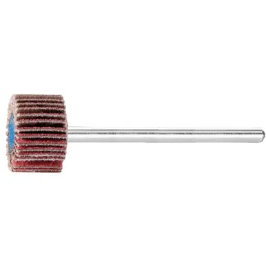 PFERD 45587 - Mounted Flap Wheel, 5/8" x 3/8, 120 Grit, 1/8" Shank, Ceramic CO-COOL (10pk)