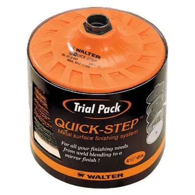 WALTER 07Q953 - 4-1/2" x 5/8"-11 QUICK-STEP Flap Disc