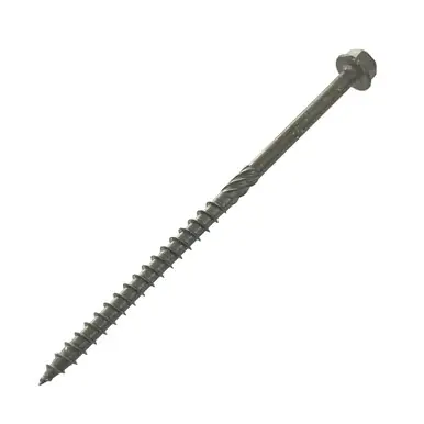 Strong-Point XH14050W - 1/4" x 5" Hex Washer Head Timber Screw, Type 17 500ct