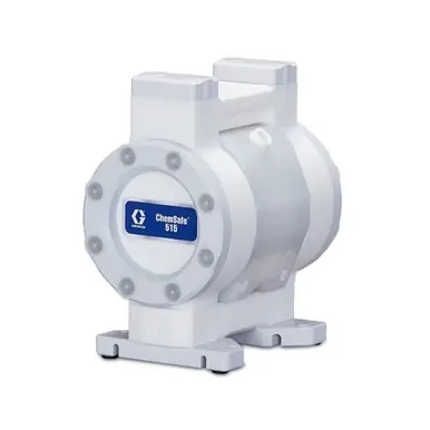 GRACO 24X425 - ChemSafe 515 Air Operated Double Diaphragm Plastic Pump w/ PTFE Seat, PTFE Ball,