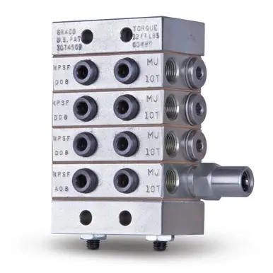GRACO 560645 - Trabon MJ Divider Valve, Standard End Section