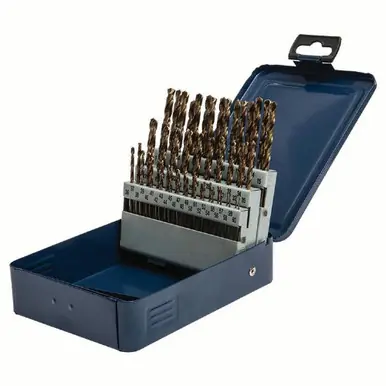 WALTER 01E619 - SST+ 135° 60-Piece Cobalt Drill Bit Set ( 1 - 60)