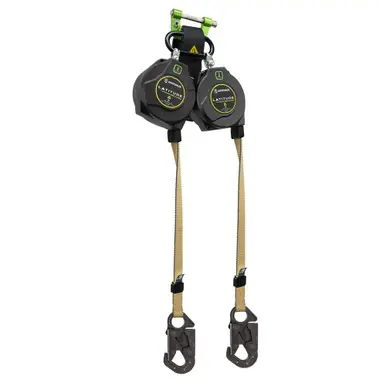 Safewaze 025-5555 - Latitude Edge Arc Flash 6‘ Dual Web SRL-P Dielectric Snap Connector