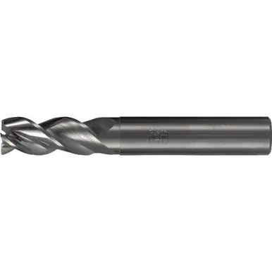PFERD 23000418 - Chamfered End Mill, 3 flutes, 20mm Dia, 38mm APMX, 104mm OAL, cylindrical shan