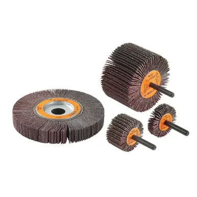 WALTER 15F104 - 1-1/2" x 1" COOLCUT Flap Wheel 40 Grit, 1/4" Shaft (10pk)