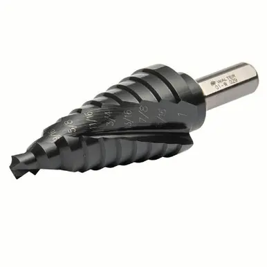 WALTER 01W029 - 1/4" to 1" Step Drill (10 Steps)