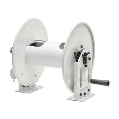 Reelcraft C23012 - 3/8" x 300‘ Versatile Aluminum Spray Reel, 3000 psi, Stainless Swivel