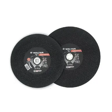 WALTER 11V145 - 14" x 5/32" x 1" Railcut II Fast Cut Rail Saw Cut-Off Wheel Type 1 (10pk)