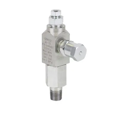 GRACO 24W493 GL-42 Stand Alone Grease Injector, Carbon Steel, 1/8 NPT x 1/8 (5pk)