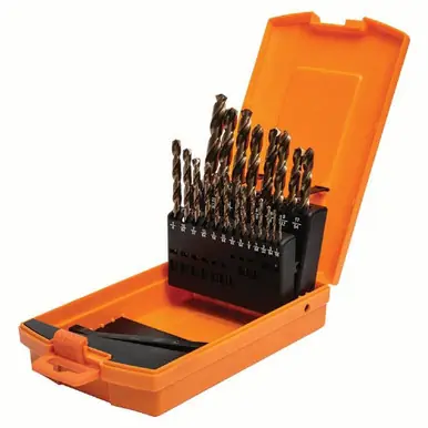 WALTER 01E621 - SST+ 135° 21-Piece Cobalt Drill Bit Set (1/16"-3/8" (by 64ths))