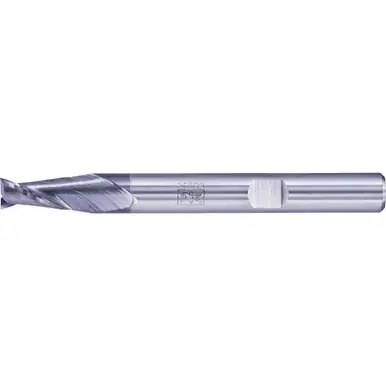 PFERD 23000125 - Square End Mill, 2 flutes 5mm Dia, 10mm APMX, 57mm OAL, Weldon shank, Universa